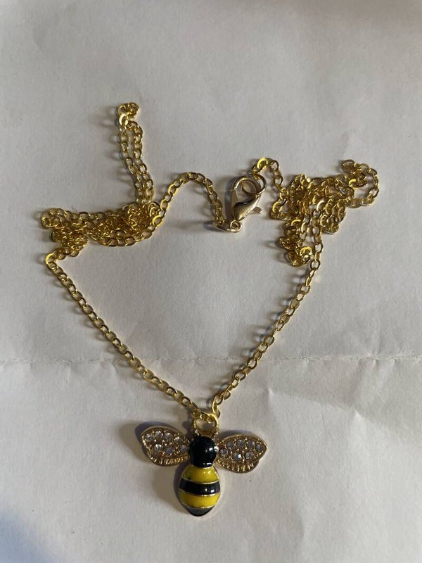 Adult Bumblebee Necklace