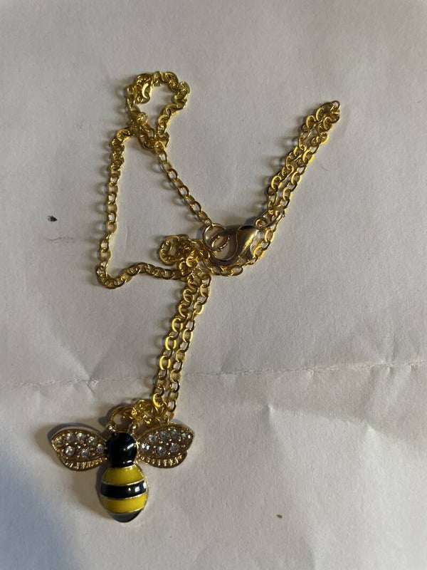 childrens bumblebee necklace