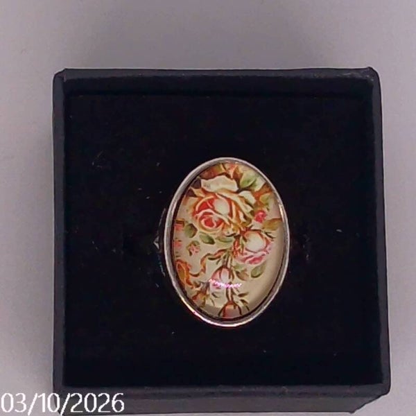 Oval Rose Rings