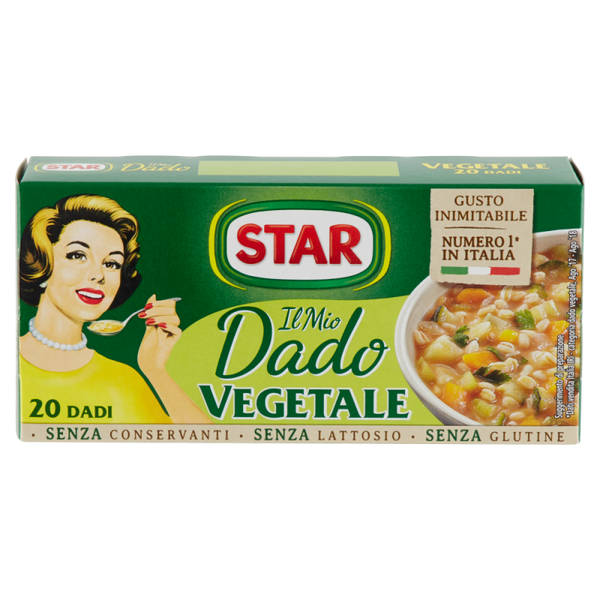 Dado star vegetale