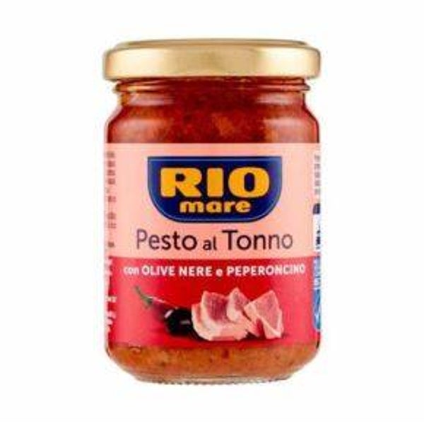 Rio Mare Pesto al Tonno con Olive nere e Peperoncino