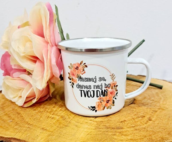 Skodelica emajlirana