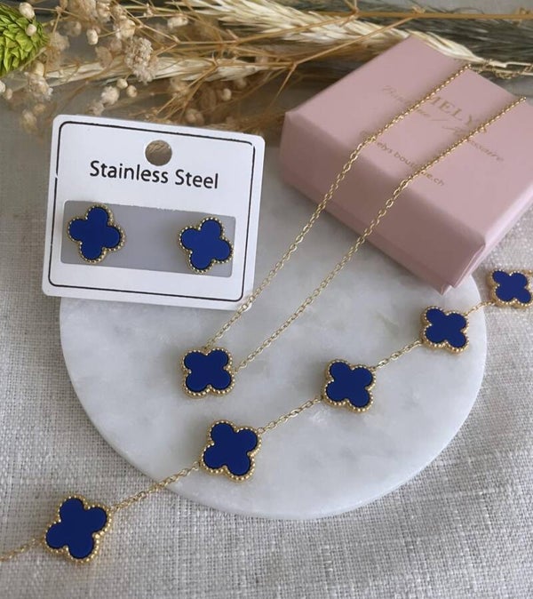 Vecas Set in Dunkelblau