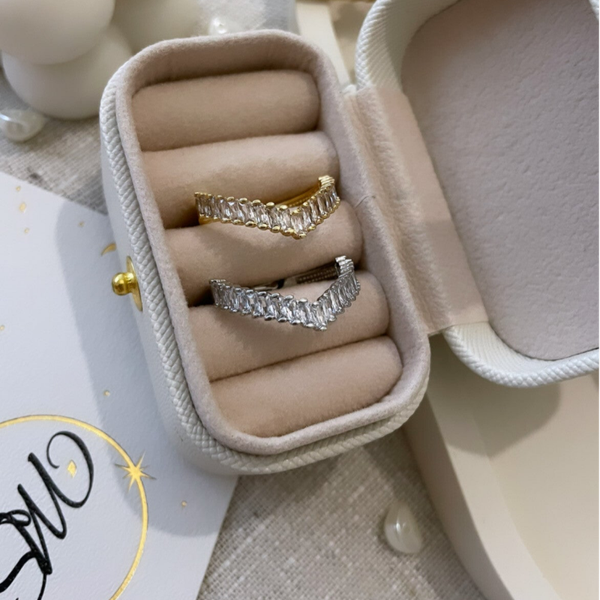 Ring Queen mit Zirkonia