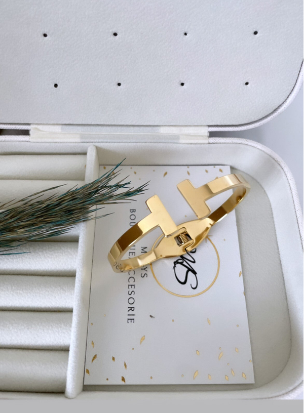 Armreif Tico aus Edelstahl