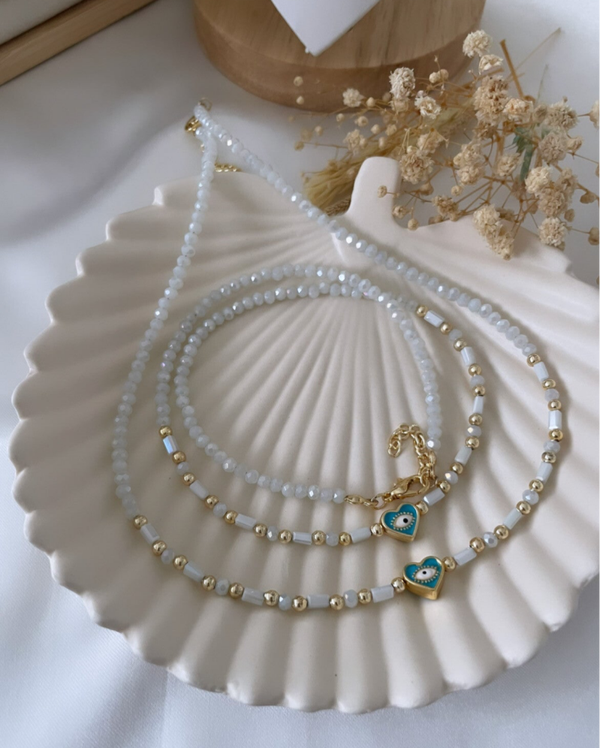 Halskette Lumina White