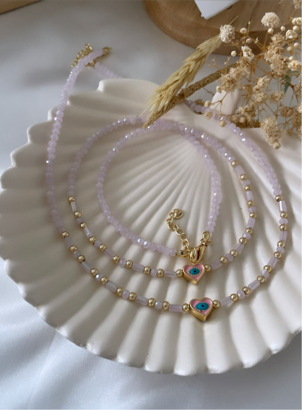 Halskette Lumina Pink