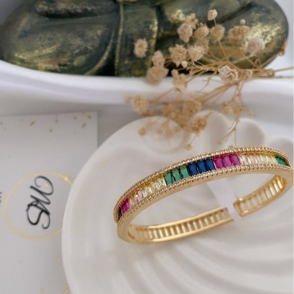 Armreif Rainbow Zirkonia