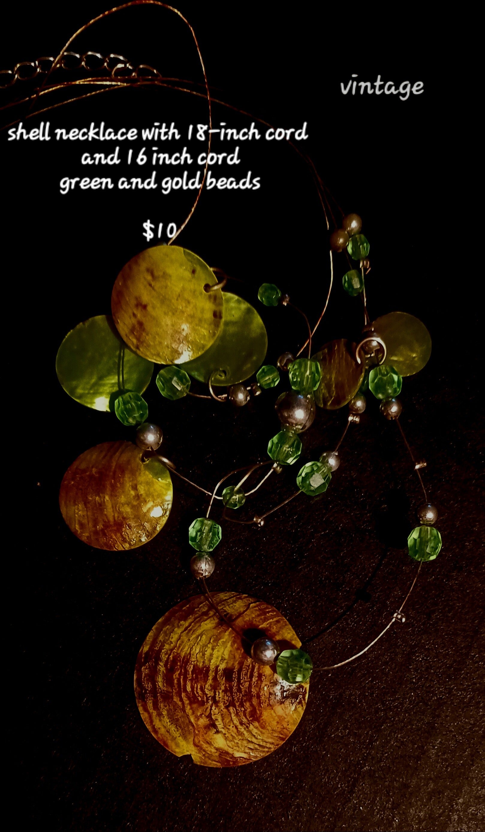 Estate Shell Necklace