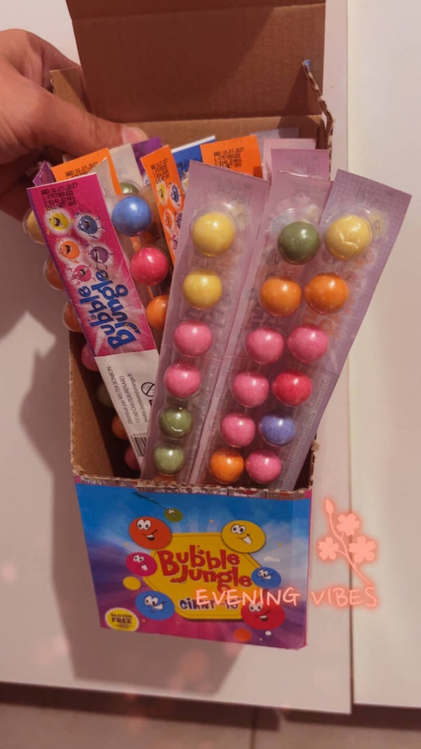 Baton de boule chewing gum