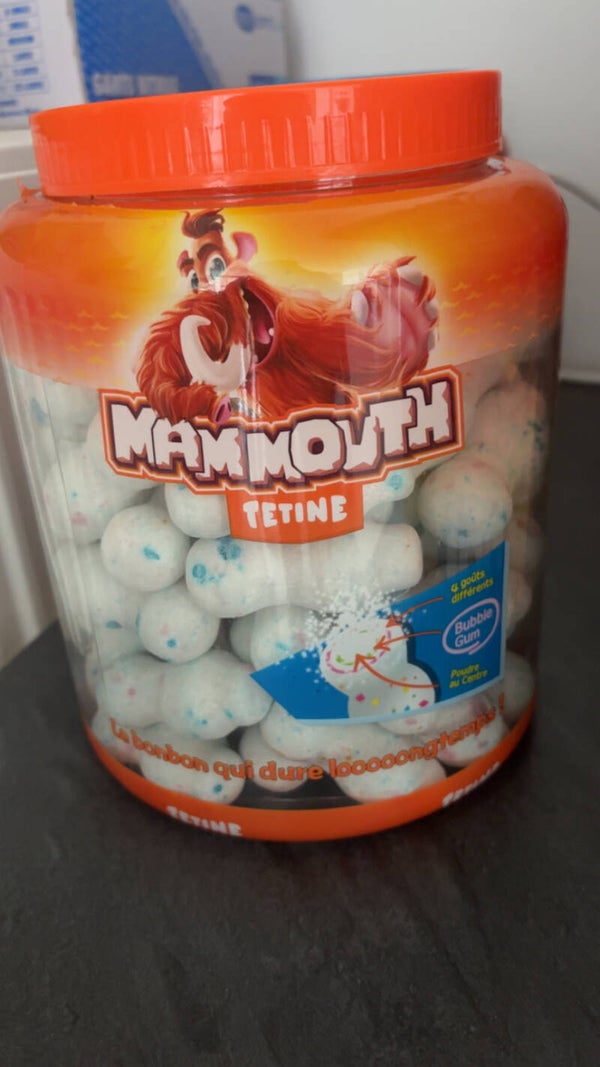 Tétine mammouth