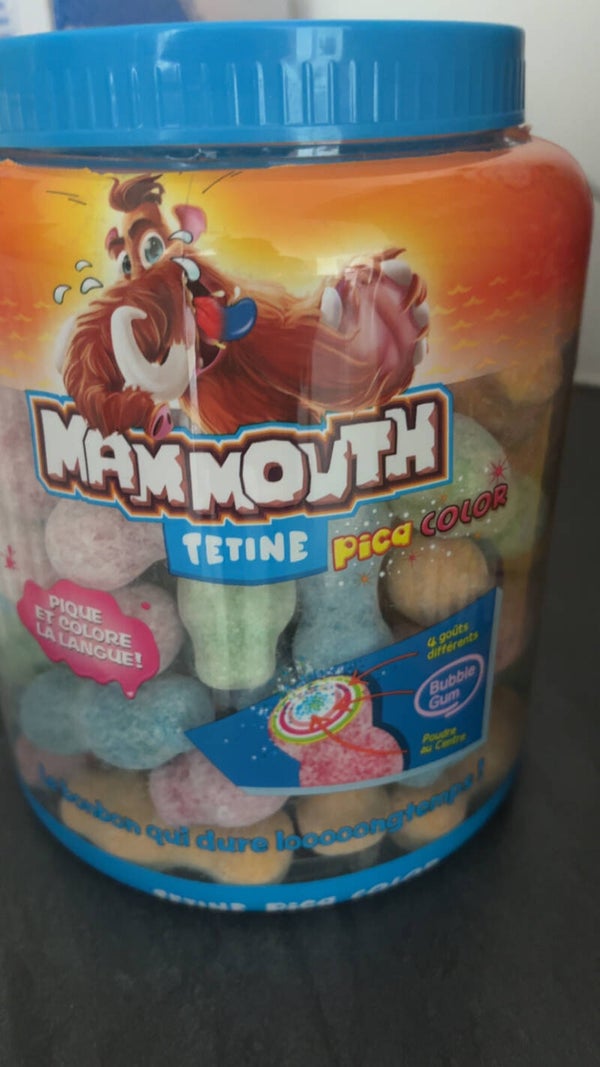 Tétine mammouth piquante