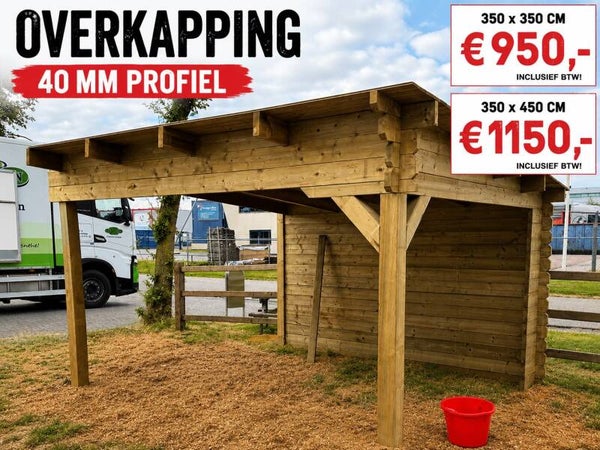 Overkapping  350 x 450