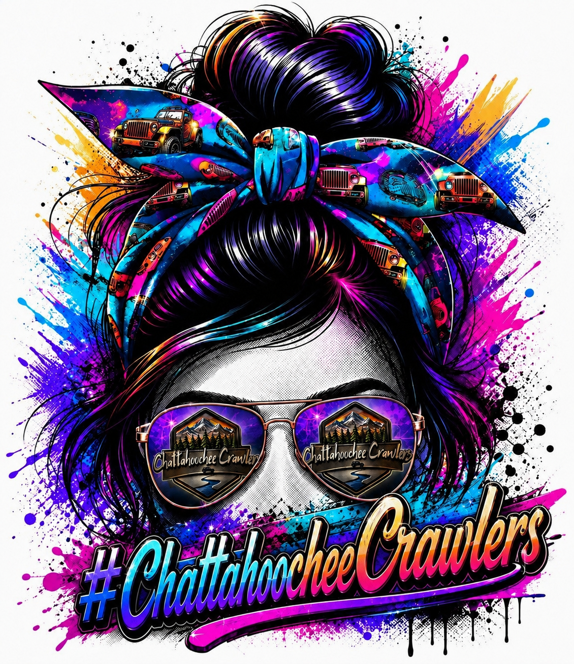 Chattahoochee Crawlers Ladies Performance Tee