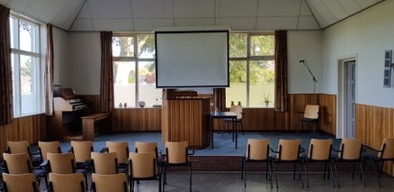 podium vereningingsgebouw Steenenkamer