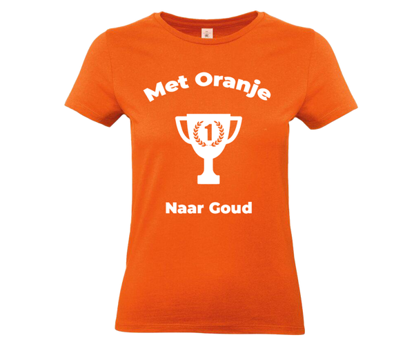WK Voetbal beker T-Shirt Dames