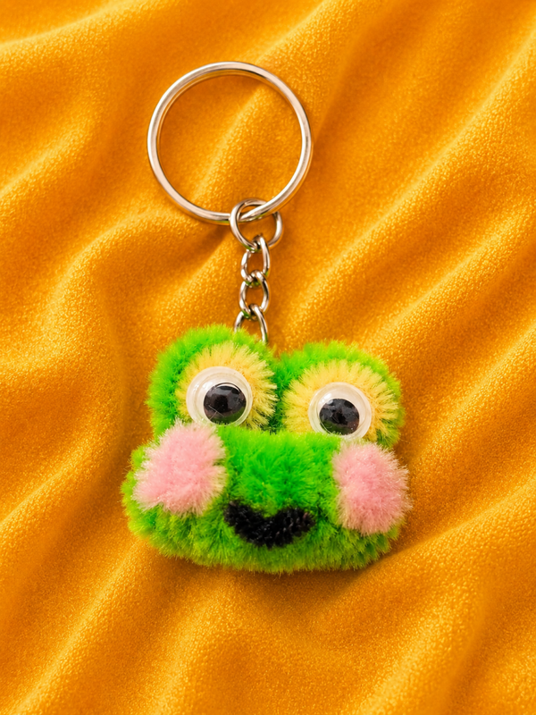 Porte-clés grenouille