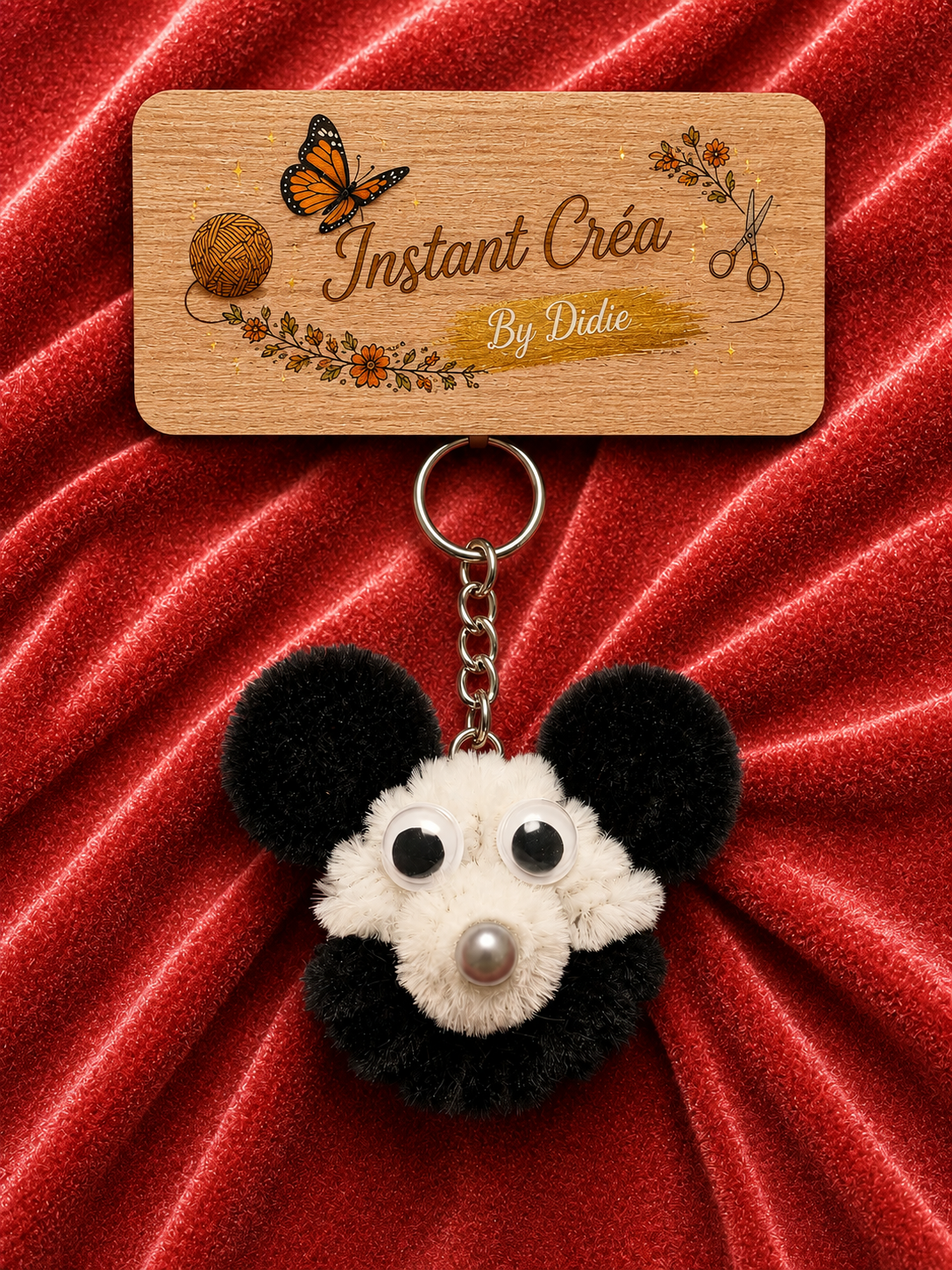 Porte-clés panda