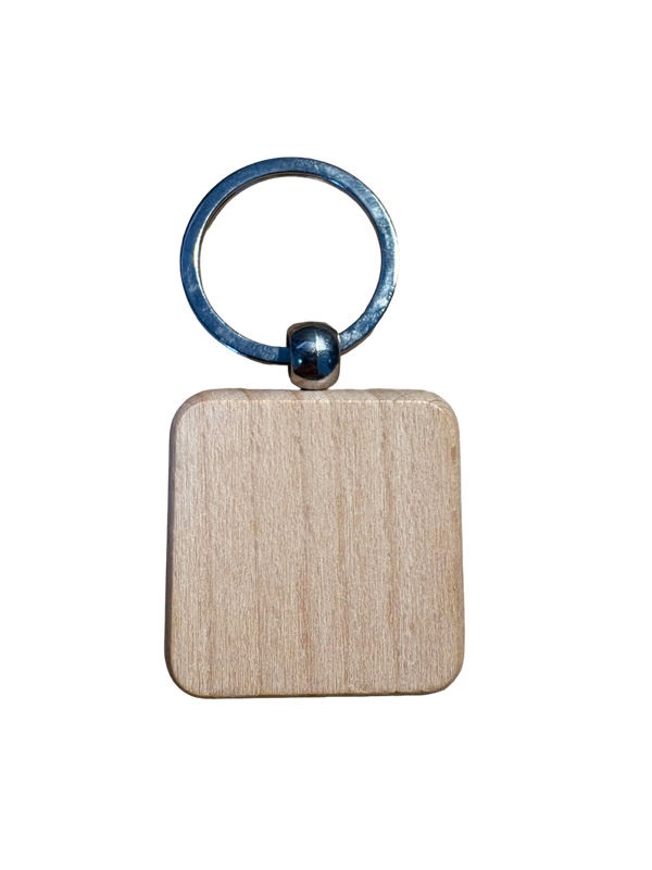 Schlüsselanhänger Holz Personalisierbar