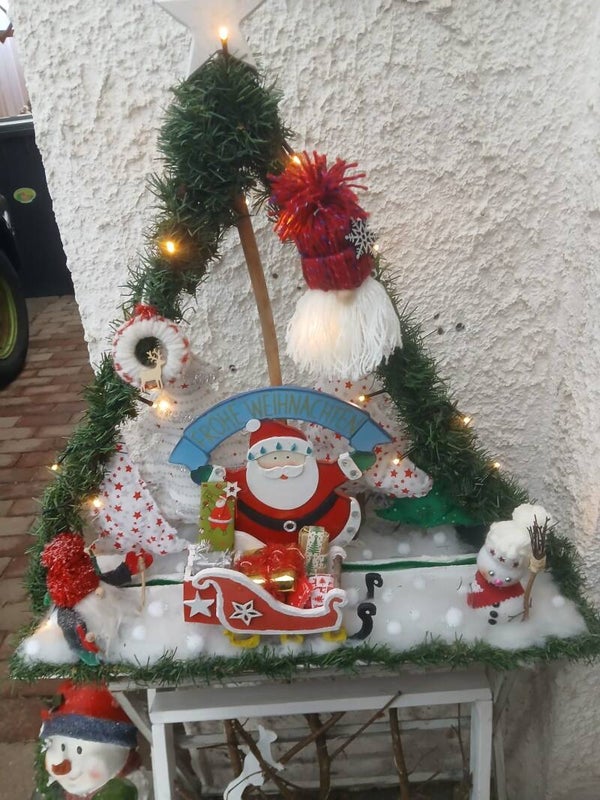 Weihnachtsbaum& Weihnachtsmann