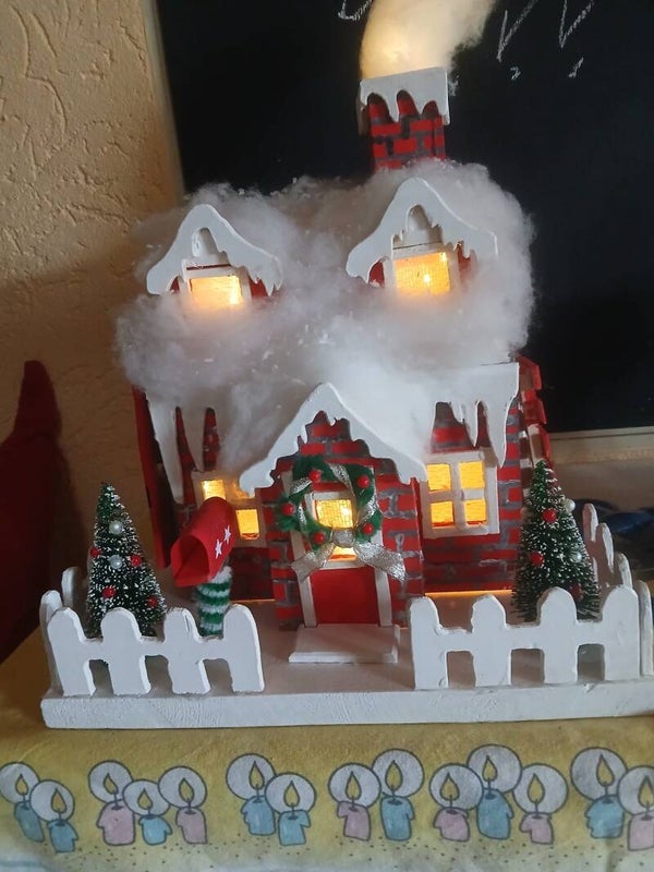 Weihnachtshaus groß