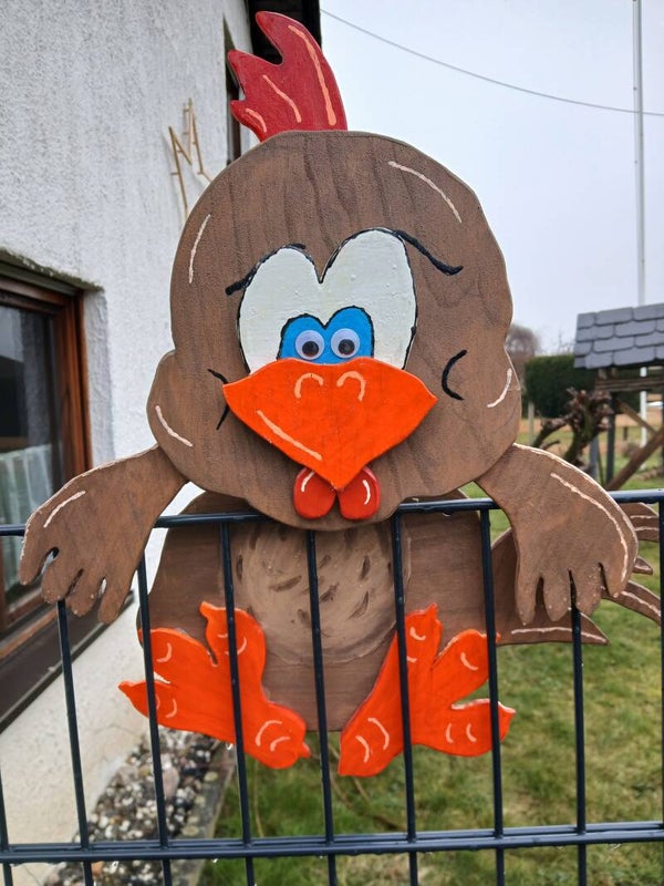 Zaunfigur Küken