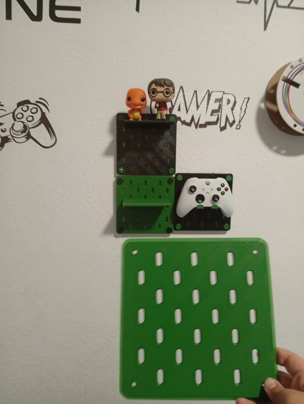 Ikea skadis wall