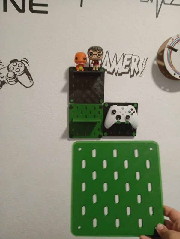 Ikea skadis wall