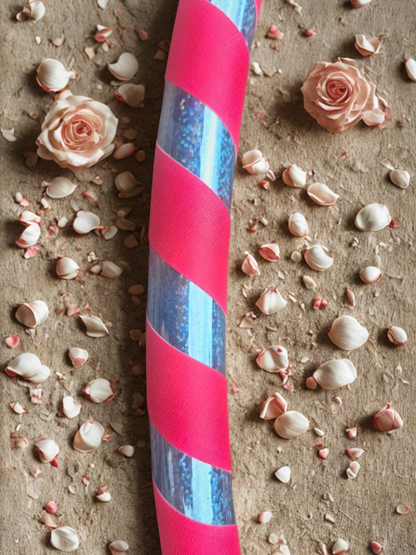 Hulahoop in pink türkis - 1 m Durchmesser