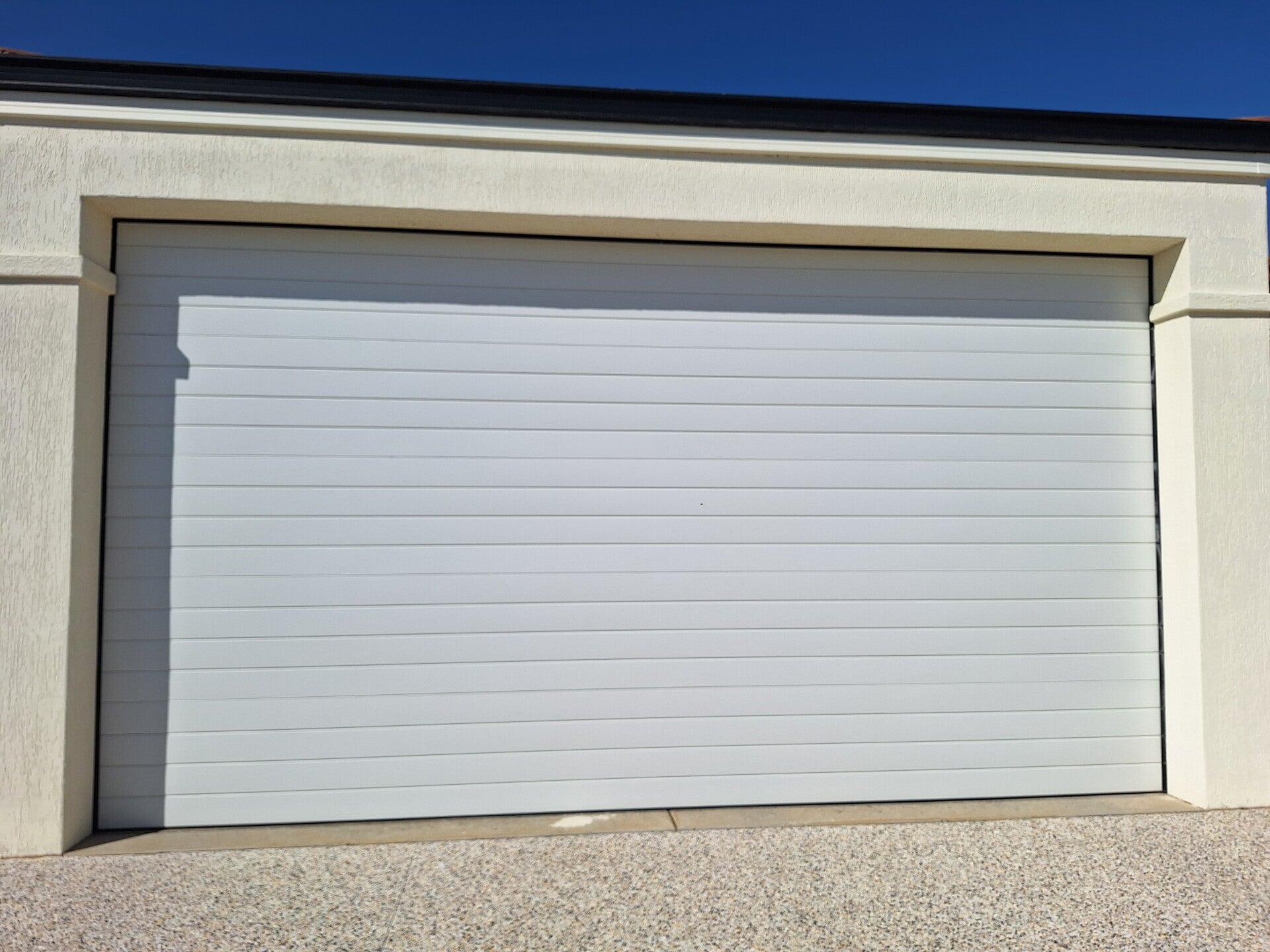 New garage door