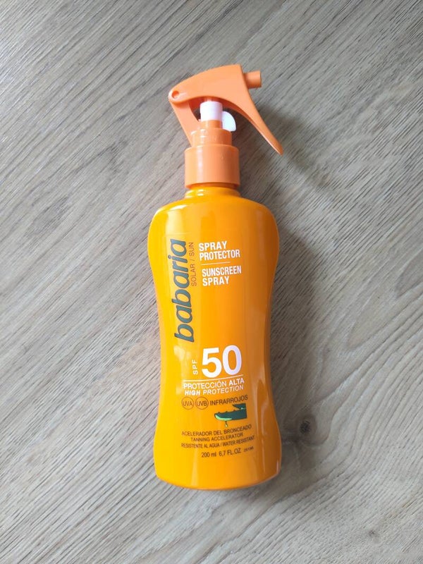 Zonnebrand spray SPF 50 Babaria