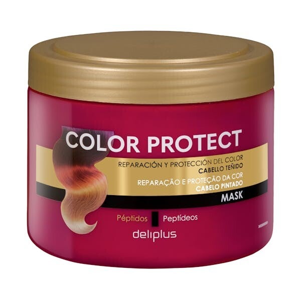 Color Protect Masker voor geverfd haar met peptiden. Deliplus 400 ml