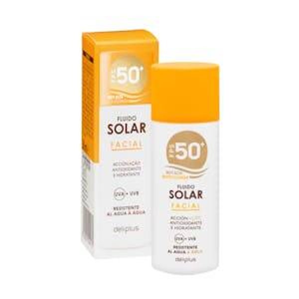 Gezichtszonnebrandcrème SPF50 Deliplus 50ml