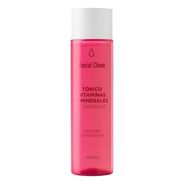 Gezichtsreinigende toner" Hidratante & Regenarador"  Deliplus 255 ml