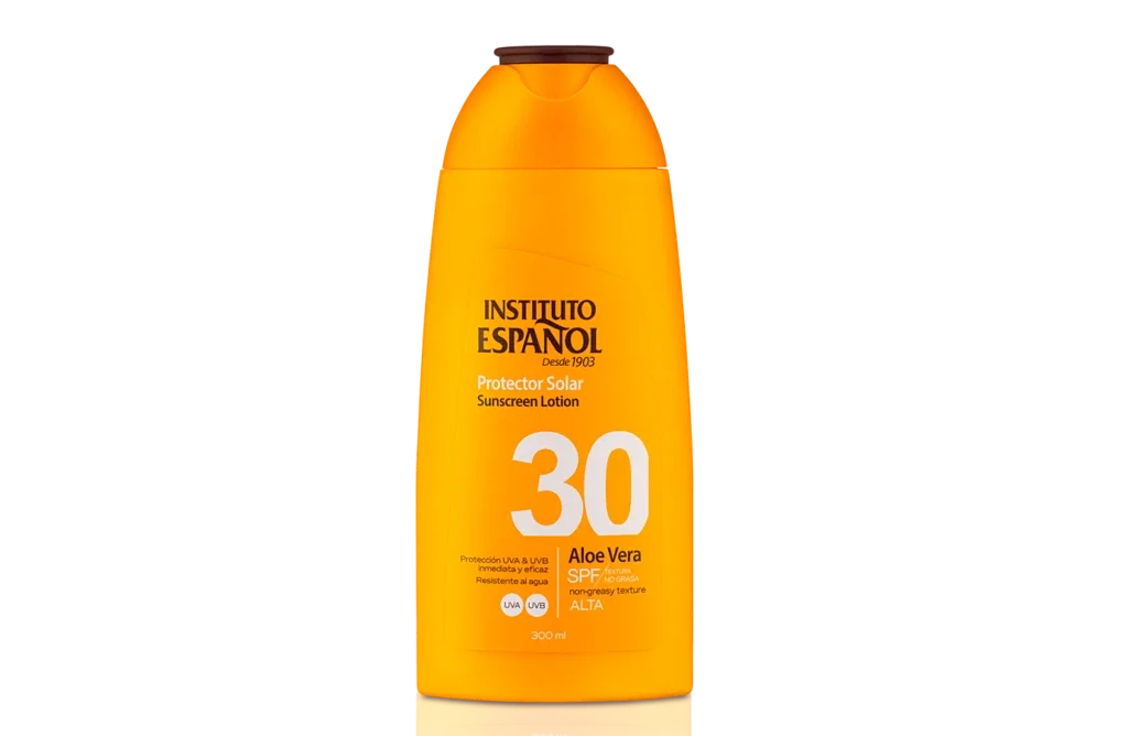 Zonnebrandcreme " Aloë Vera " SPF 30  Instituto Español 300 ml