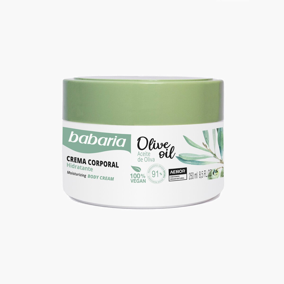 Body creme "aceite de olive" Babaria 250 ml