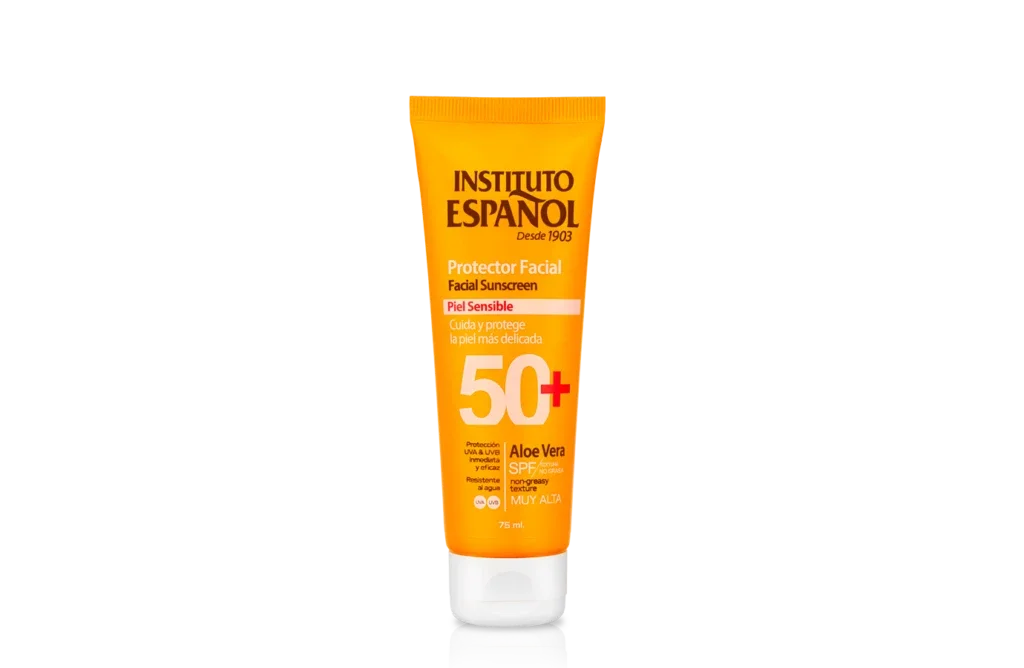 Gezichtscreme voor de gevoelige huid SPF50+ Instituto Español 75 ml