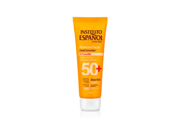Gezichtscreme voor de gevoelige huid SPF50+ Instituto Español 75 ml