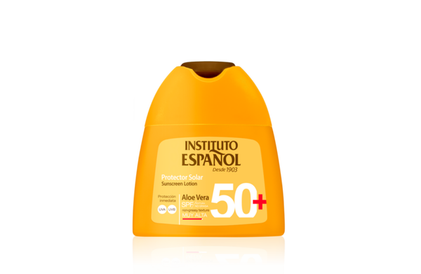 Instituto Español Aloe Vera Zonnebrand SPF50+ Lotion 100 ml | Hydraterende Zonbescherming