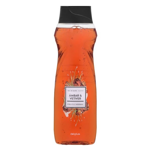 Douchegel "Amber & Vetiver" Deliplus 750ml