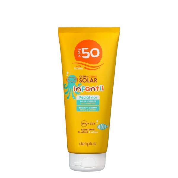 Deliplus SPF 50 Kinderzonnebrandcrème 200 ml