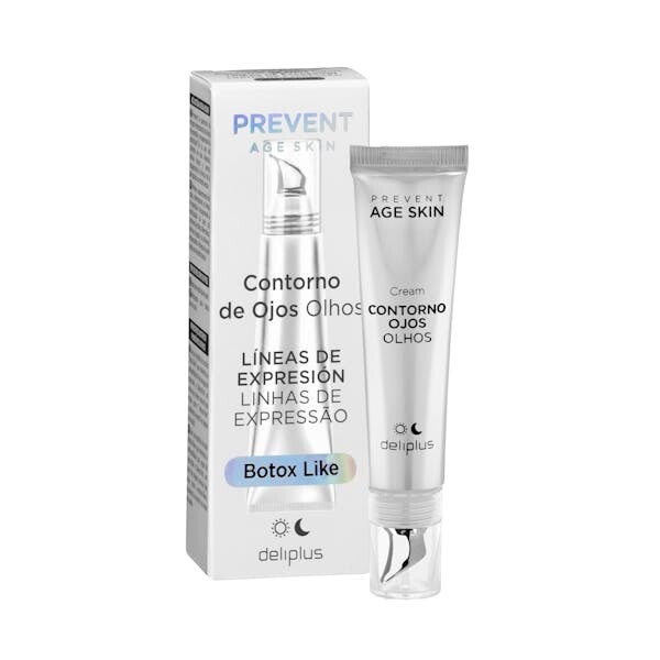 Oogcontour creme " Prevent Age Skin" Deliplus 15ml