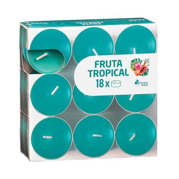 Bosque Verde Geurkaarsjes Tropisch Fruit – 18 stuks