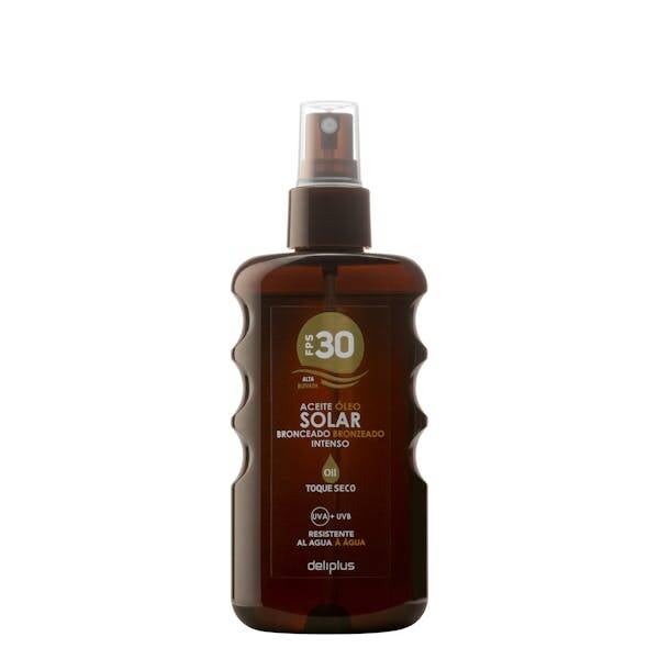 Deliplus Droge Zonneolie SPF 30 Spray 200 ml