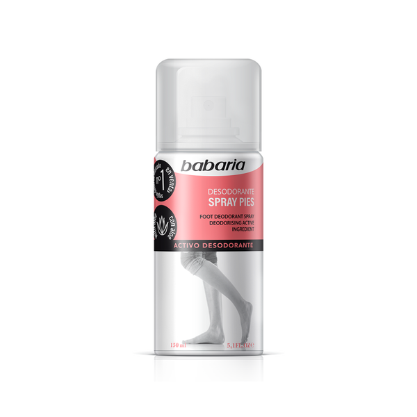 Voetspray deodorant "talco" Babaria 150 ml
