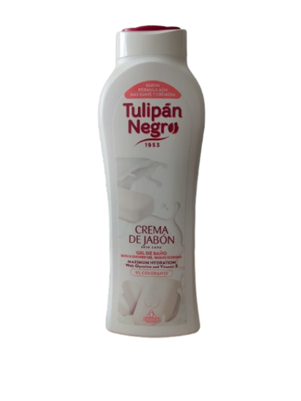 Douchegel "Crema de Jabon" Tulipan Negro 650 ml