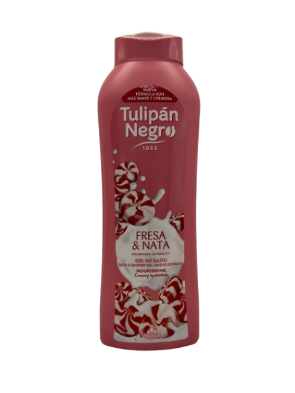Douchegel "fresa&nata" Tulipan Negro 650 ML