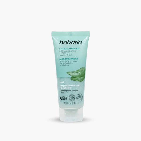 Exfoliërende gezichtsgel Babaria 100 ml