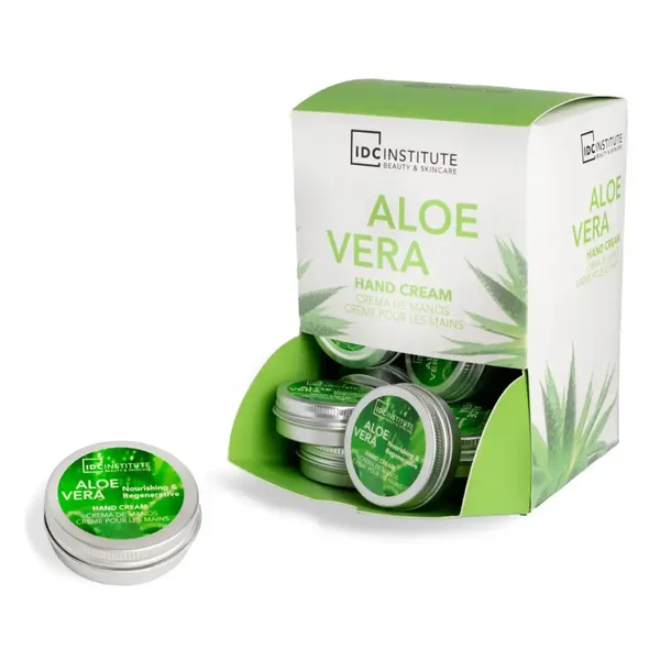 IDC Institute Aloë Vera Handcrème in Blik – 25 ml