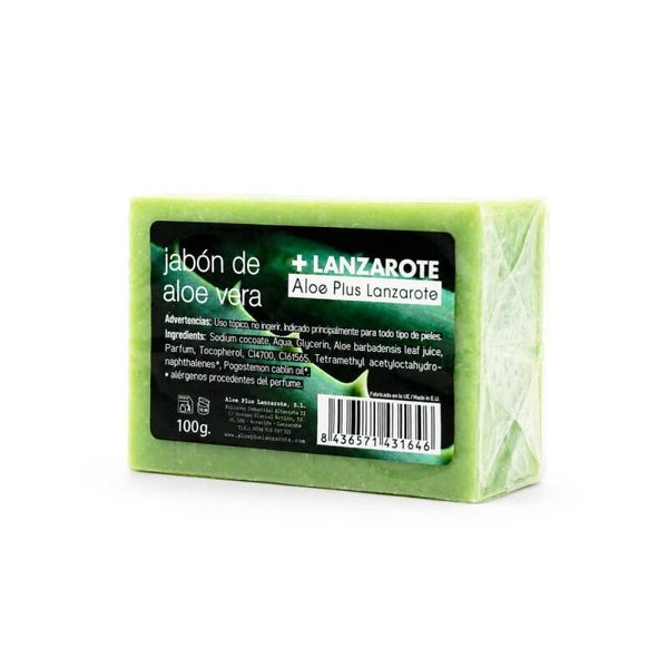Aloe Plus Lanzarote Aloë Vera Zeep 100 g